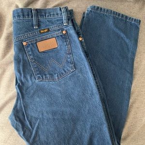Wrangler Work Jeans - 34x30 Slim Straight